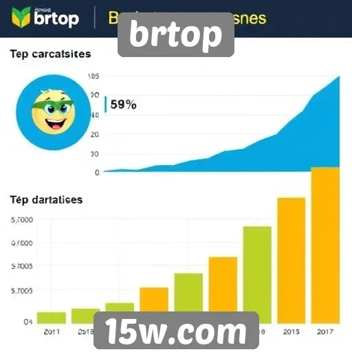 Estatísticas de acesso e popularidade do brtop
