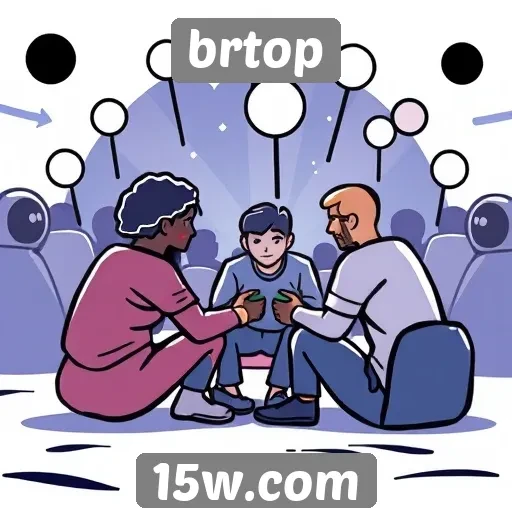 Funcionalidades de comunidade no site brtop