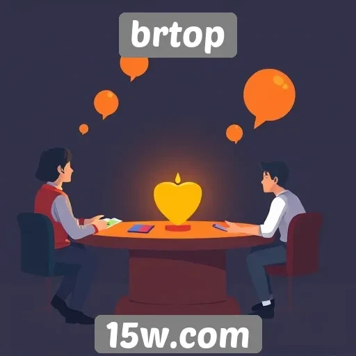 Relato de usuários sobre a experiência no brtop